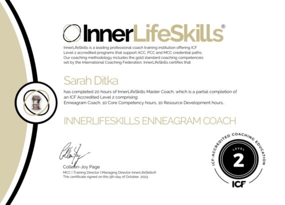 enneagram coach certificate
