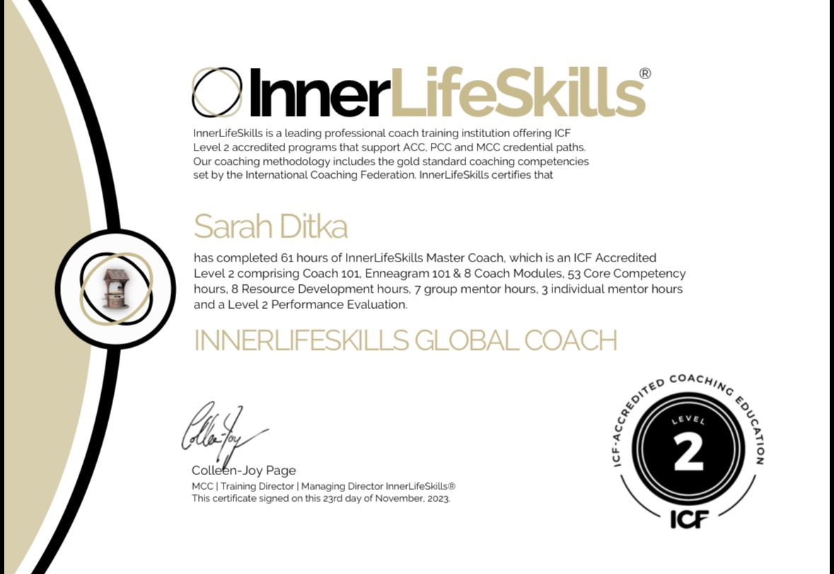 global coach certificate