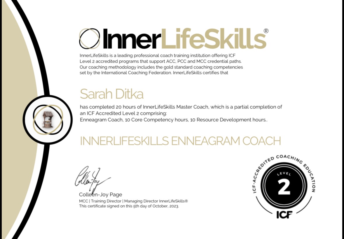enneagram coach certificate